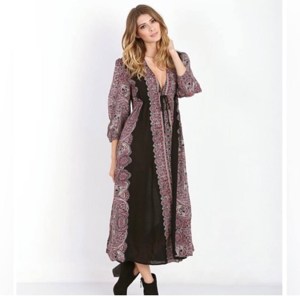 Free People Azalea Midi Dress S